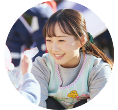 在学中はもちろん卒業後も応援してくれる白梅の<br>心強いサポート